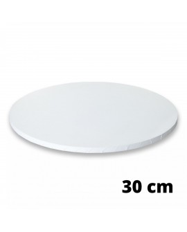 Podkład pod tort MASONIT 30 cm Biały MDF