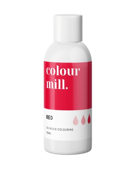 Barwnik olejowy Colour Mill 100 ml RED Czerwony