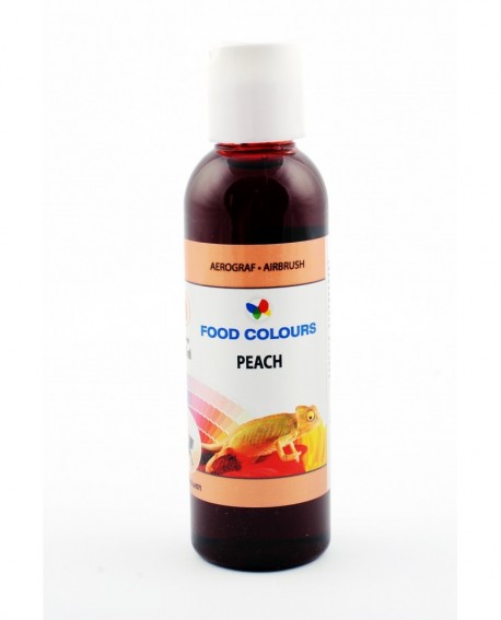 Peachy Peach Airbrush Dye 135 ml Food Colour