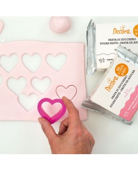Foremki Decora 4 szt Serca