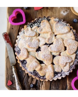 Foremki Decora 4 szt Serca