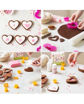 Foremki Decora 4 szt Serca