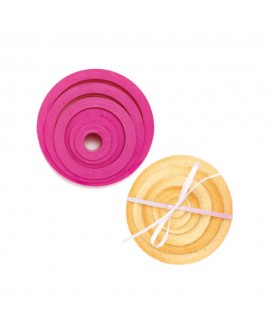 Decora Moulds 6 Stück kreisförmige Kreise Decora Moulds 6 Stück kreisförmige Kreise