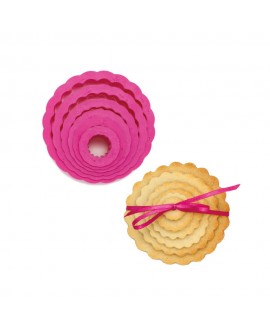 Formen Decora 6 Stück Kreise kreisförmig wellig Formen Decora 6 Stück Kreise kreisförmig wellig