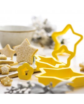 Foremki Decora 6 szt Gwiazdki
