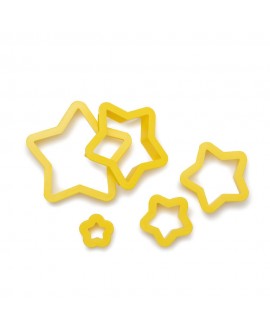 Decora-Formen 6 Stück Sterne Decora-Formen 6 Stück Sterne