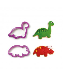 Decora Dinosaurier-Formen 2 Stück Decora Dinosaurier-Formen 2 Stück