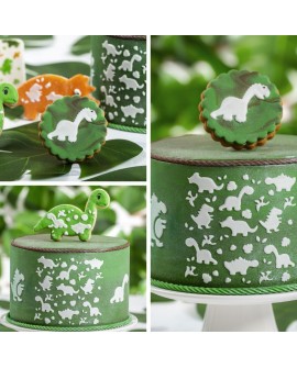 Decora Dinosaurier-Formen 2 Stück Decora Dinosaurier-Formen 2 Stück
