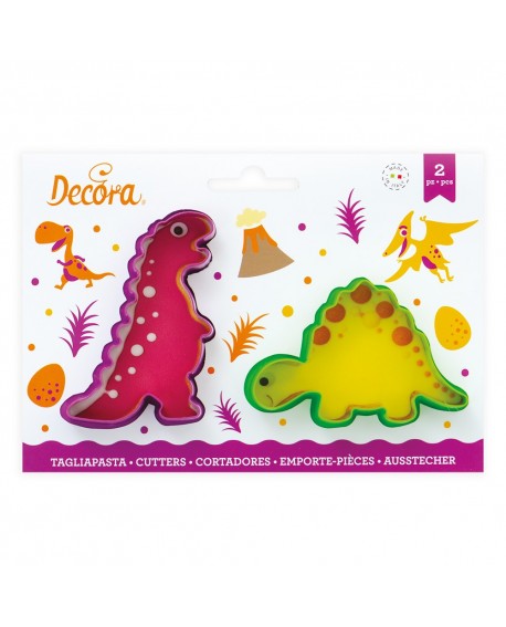 Form Decora Dinosaurier Jurassic 2 Stück