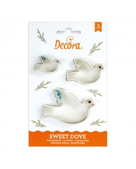 Foremka Decora GOŁĄBKI 3 szt