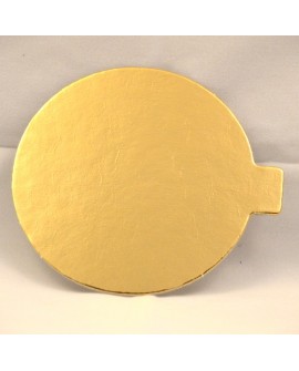 Bankietówka złota 10 cm okrągła 120 szt. tacka podkładka