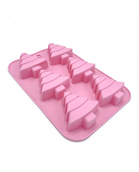 Szilikon karácsonyfa forma 7 cm