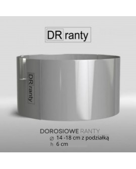 Rant RD NISKI 14 - 18 cm Wys. 6 cm z podziałką