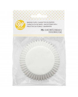 Papilotki Wilton 75 szt BIAŁE