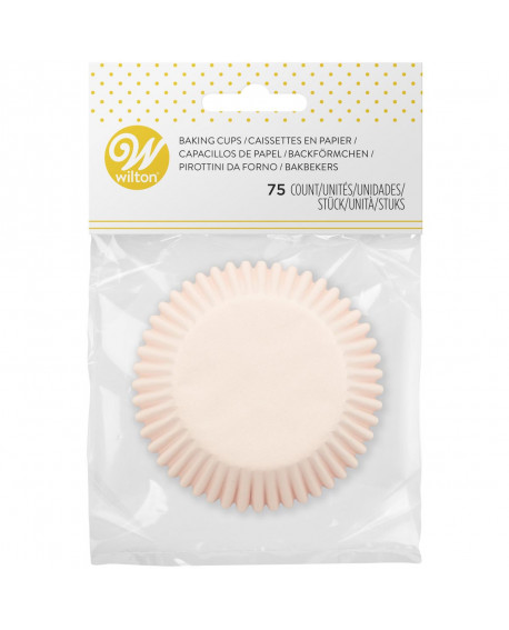 Papilotki Wilton 75 szt PASTELOWE