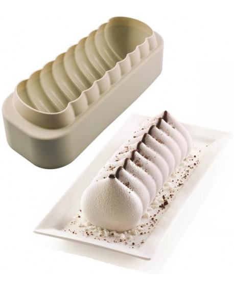 3D-Silikonform Silikomart MERINGA Mousse-Kuchen