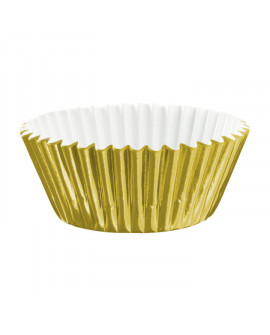 PP Becher 100 Stück GOLD foliert