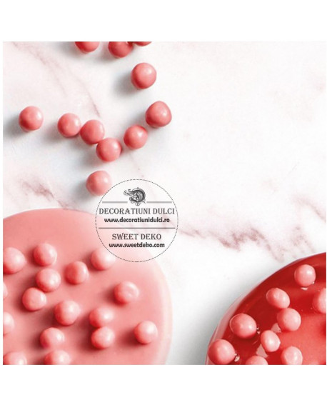 Posypka Mona Lisa Crispearls Callebaut 800 g Rubinowa