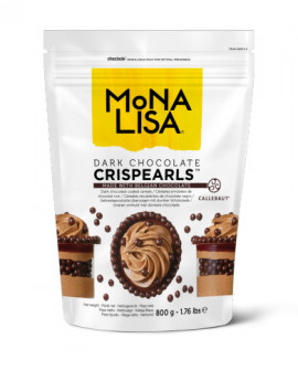 Mona Lisa Crispearls Callebaut posype 800 g hořké čokolády