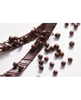 Posypka Mona Lisa Crispearls Callebaut 800 g Ciemna Czekolada