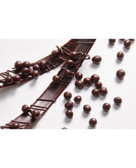Mona Lisa Crispearls Callebaut 800g horká čokoláda