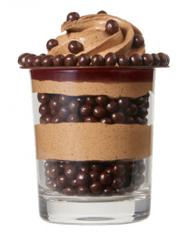 Posypka Mona Lisa Crispearls Callebaut 800 g Ciemna Czekolada