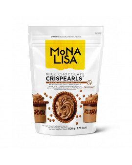 Mona Lisa Crispearls Callebaut Streusel 800g Vollmilchschokolade