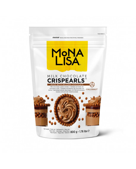 Posypka Mona Lisa Crispearls Callebaut 800g Mleczna Czekolada
