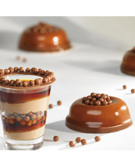 Mona Lisa Crispearls Callebaut Streusel 800g Vollmilchschokolade