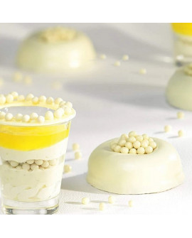 Posypka CZEKOLADOWE KULECZKI Crispearls Callebaut 425g Posypka CZEKOLADOWE KULECZKI Crispearls Callebaut 425g