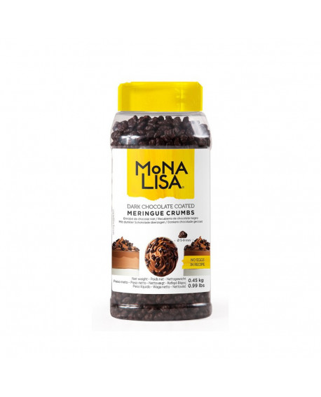Posypka Mona Lisa Meringue Crumbs Kawałki bezy pokryte ciemną czekoladą 450 g
