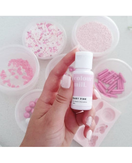 Barwnik olejowy Colour Mill 20ml BABY PINK Słodki Róż