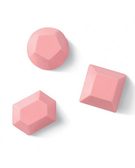 Wilton GEM Silikonform 3 Designs Juwelen