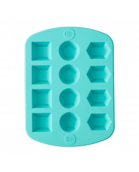 Wilton GEM Silikonform 3 Designs Juwelen