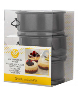 Wilton MINI SÜTEMÉNYFORMA 10 cm 3 db-os készlet