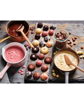 FC Ovale Schokoladenform Olivenpralinen