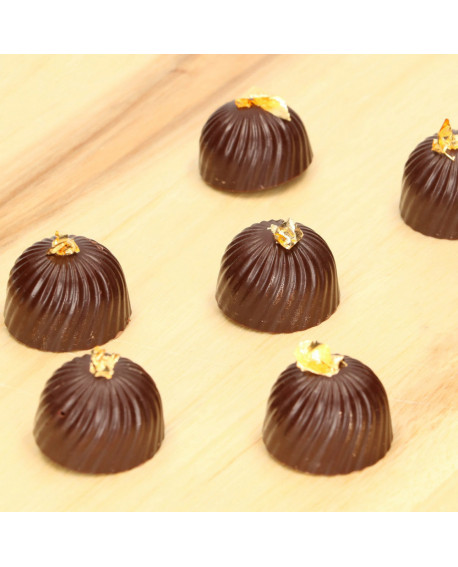 FC ROSETTE chocolate mold Swirl pralines