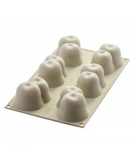 Silikonform 3D Silikomart MINI GEMMA 6 Mulden Silikonform 3D Silikomart MINI GEMMA 6 Mulden