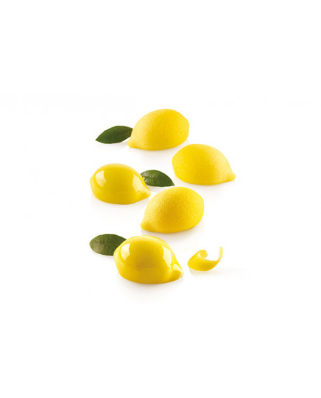 Forma silikonowa 3D Silikomart Cytryna 15 gniazd + wykrawaczka monoporcje