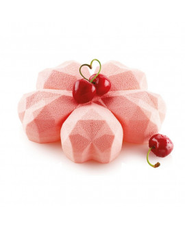 Forma silikonowa 3D Silikomart SAKURA ORIGAMI + wykrawaczka Serce