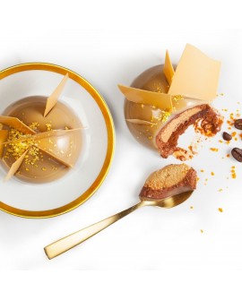 Dropsy czekoladowe Callebaut Czekolada Złota Gold 400 g Karmelowa