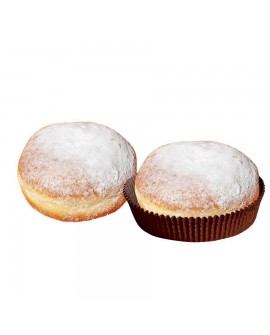 Bankietówka BRĄZOWA 70x25 mm pączki, monoporcje 60 szt