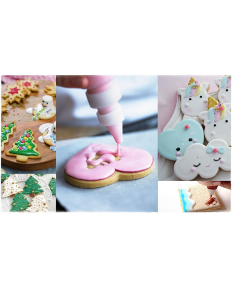 Lukier królewski Royal Icing 500 g BIAŁY Saracino