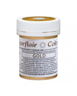 Farbka do czekolady Sugarflair ZŁOTA 35g