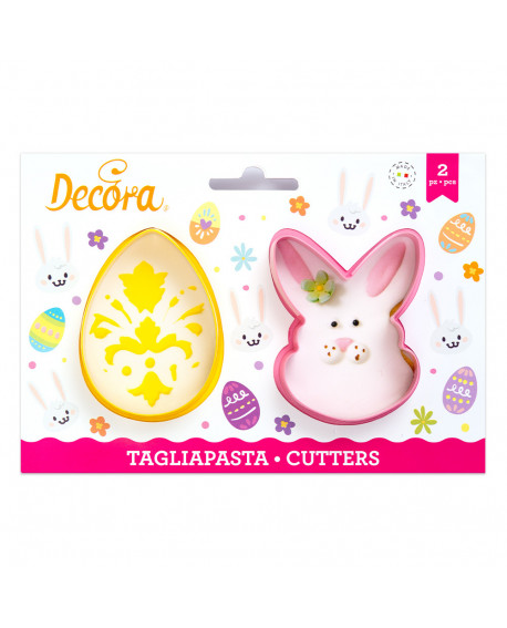 Форма для яєць та зайчиків Decora, 2 шт.