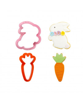 Foremka Decora Marchewka i Zajączek 2 szt