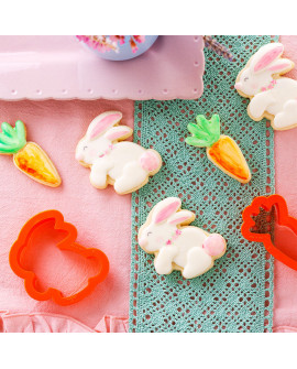 Foremka Decora Marchewka i Zajączek 2 szt