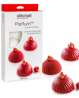 Forma silikonowa 3D Silikomart PARFUM śr. 75 mm 6 gniazd monoporcje