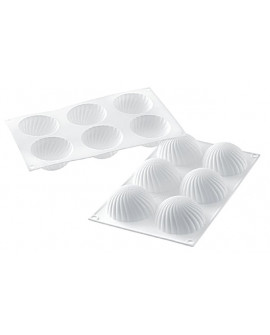 Forma silikonowa 3D Silikomart PARFUM śr. 75 mm 6 gniazd monoporcje
