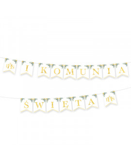 Baner Komunia Flagi 2.54 M Eukaliptus